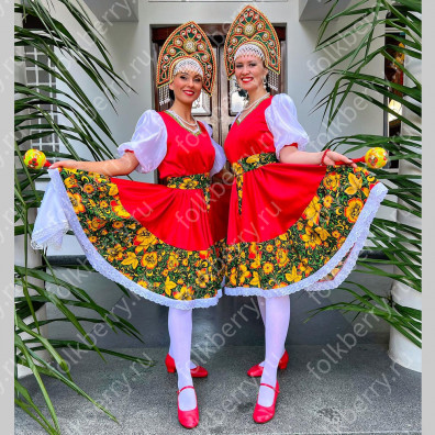 Платье Кадриль, атлас-стрейч- фото 1